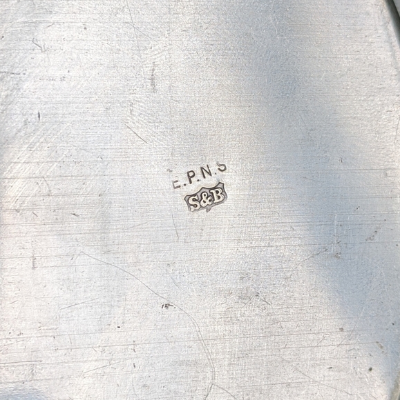 1940s Sheffield Electroplated Silver Tray - Picture 9 of 10